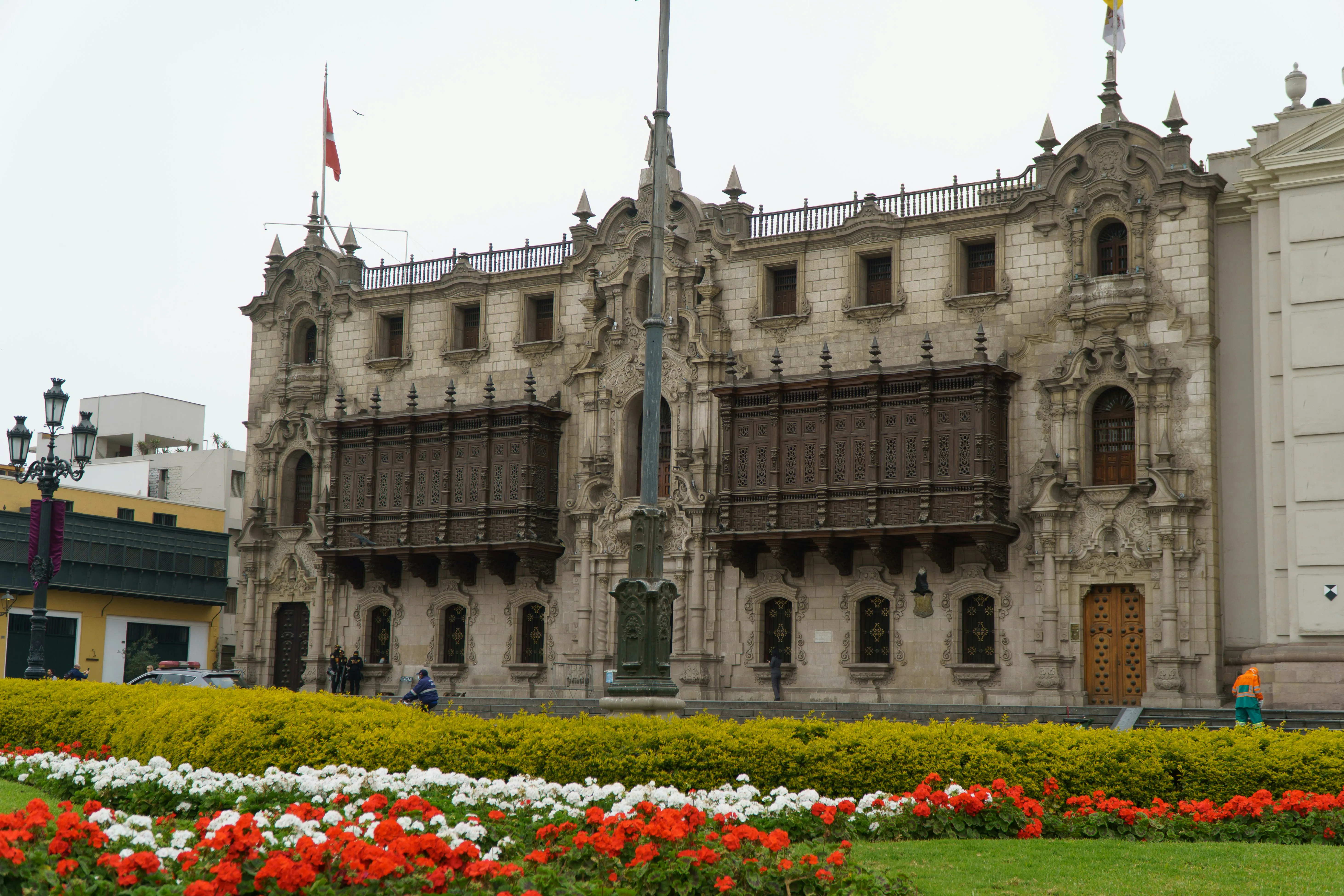 Vista panorámica del Centro Histórico de Lima
